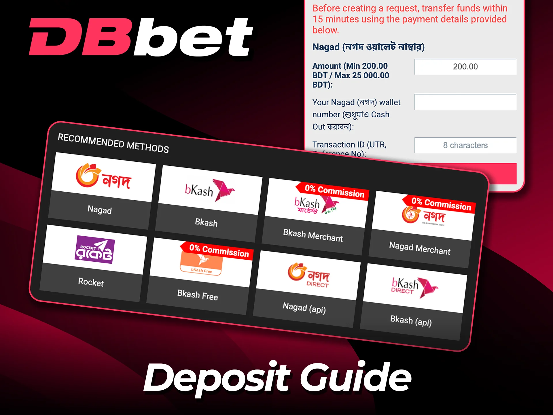 Top up your DBbet balance quickly and access games instantly.
