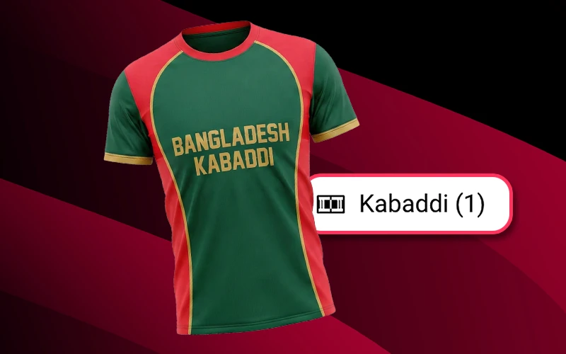 Bet on kabaddi events at DBbet Bangladesh and play today.